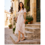 Sandale dama nude din piele naturala cu toc comod si bareta reglabila S33NUDE